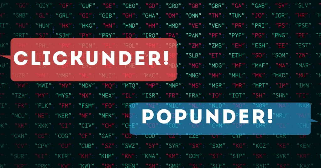 Лучшие Clickunder и Popunder-сетки: выбор арбитражников в 20