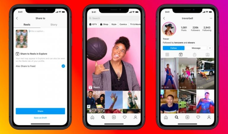 Facebook начал тестировать рекламу в Instagram Reels Facebook начал тестировать рекламу в Instagram Reels