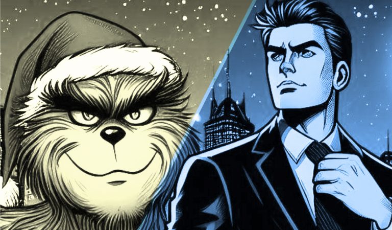 Арбитражный комикс: Как Володя рождественскую связку искал