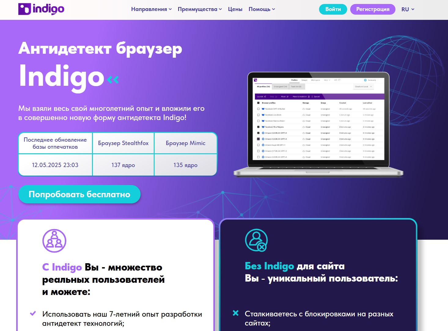 обзор Indigo Browser