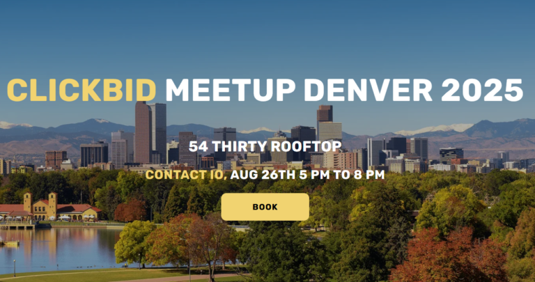 ClickBid Meetup Denver