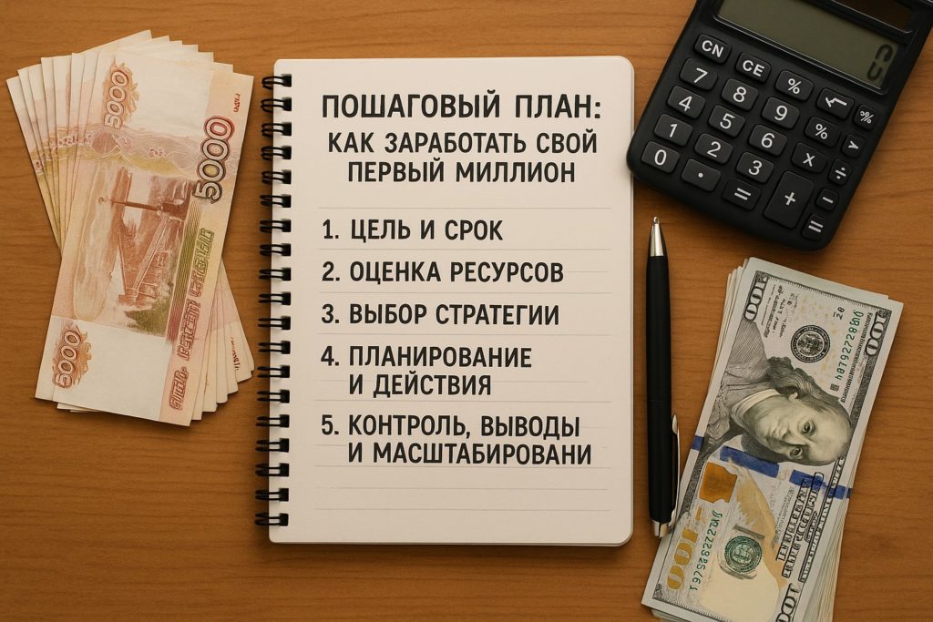 как заработать первый миллион