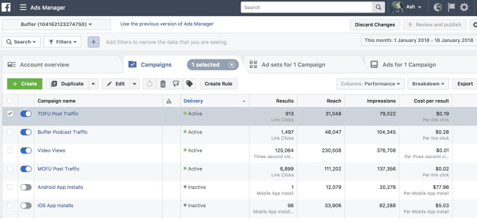 как работает реклама в facebook