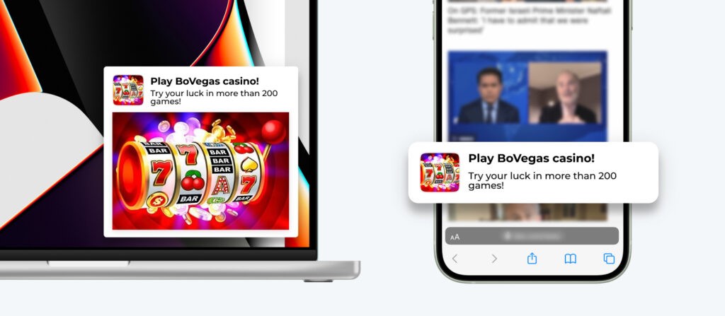 push для igaming