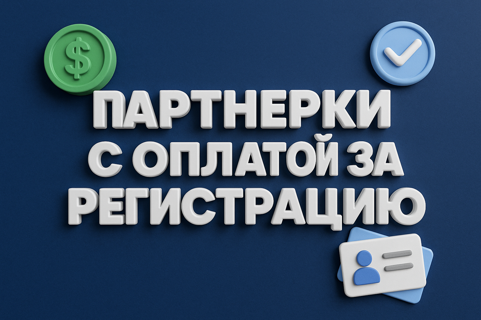 партнерки с оплатой за регистрацию