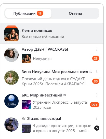 создание канала дзен