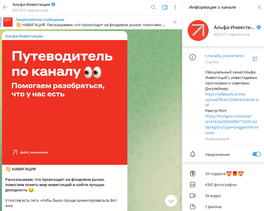 как сделать пул постов для запуска telegram канала