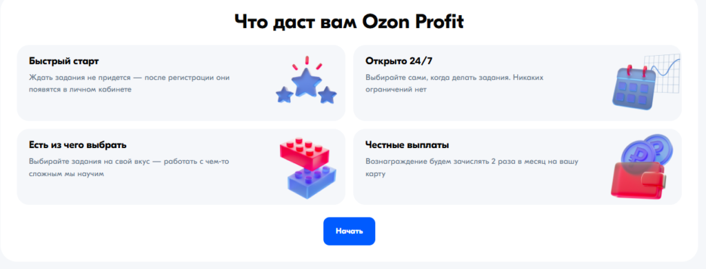 выплаты Ozon Profit дважды в месяц