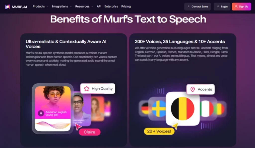 озвучка текста голосом