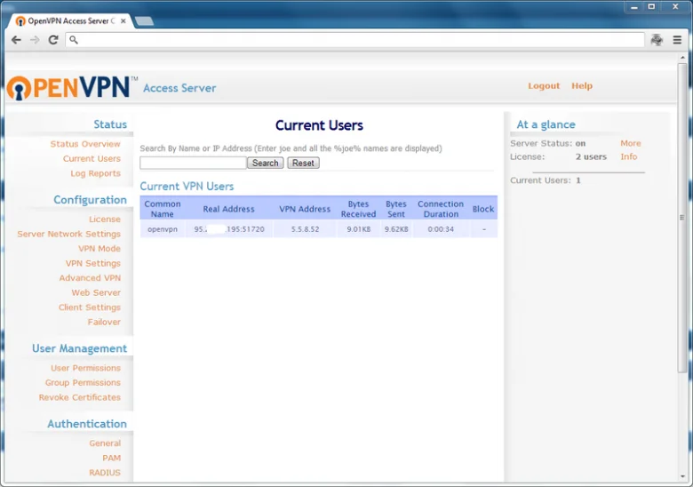 open vpn конфиг