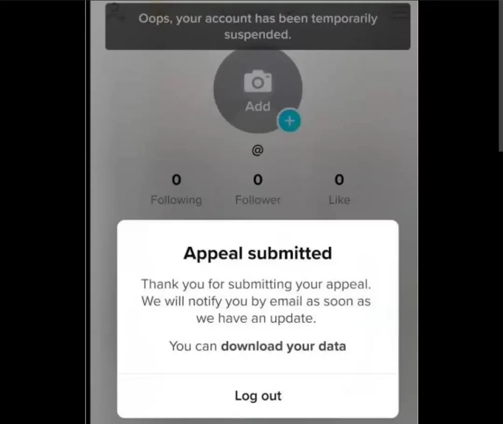 бан за накрутку комментариев тик ток