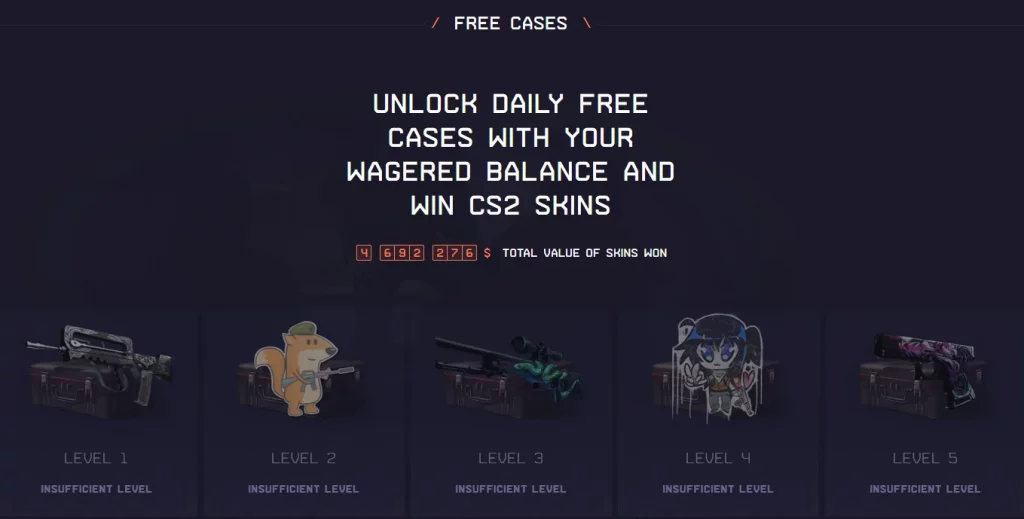 Ежедневные награды DatDrop