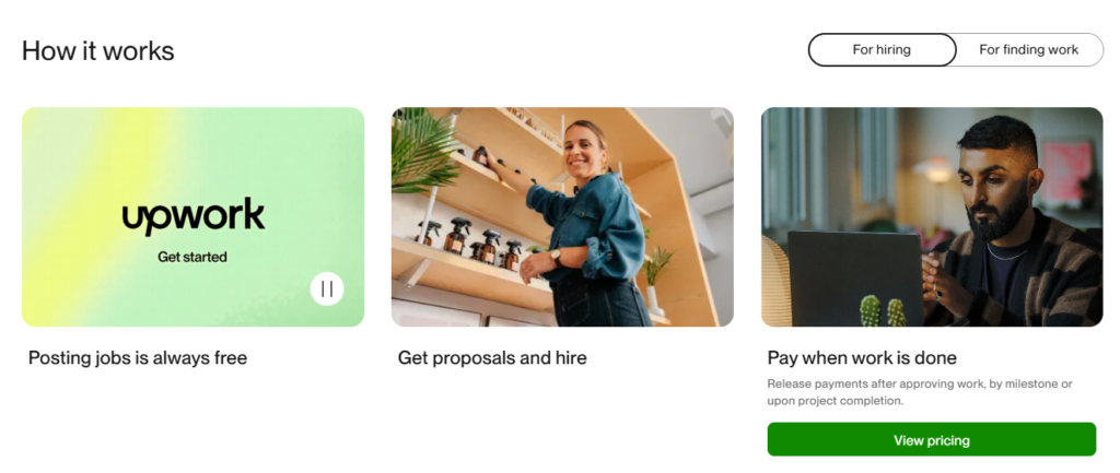 фриланс upwork
